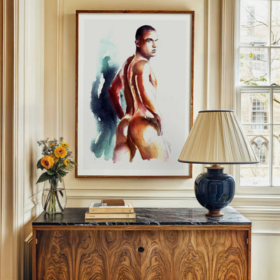 A Look That Lingers – Art Print Artist Brenden Sanborn
