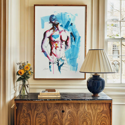 After the Sweat – Art Print Artist Brenden Sanborn