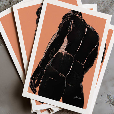 View From Behind and Below - Art Print Artist Brenden Sanborn
