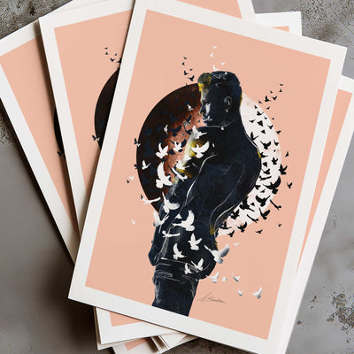 Whispers of the New Moon - Art Print Artist Brenden Sanborn