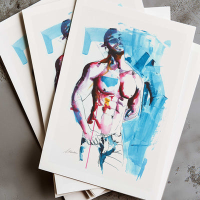 After the Sweat – Art Print Artist Brenden Sanborn