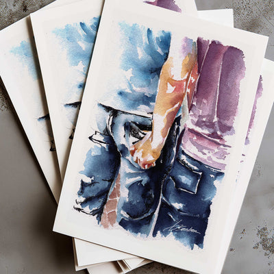 Love Found at the Festival - Art Print Artist Brenden Sanborn