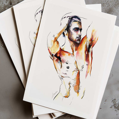 The Grace in His Reach – Art Print Artist Brenden Sanborn