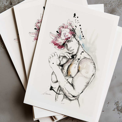 Softness in Strength and Bloom – Art Print Artist Brenden Sanborn