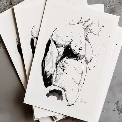 Of Muscle and Midnight Stains – Art Print Artist Brenden Sanborn