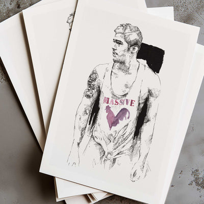 The Rooster - Art Print Artist Brenden Sanborn