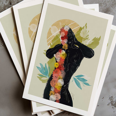 Bloom and Surrender – Art Print Artist Brenden Sanborn