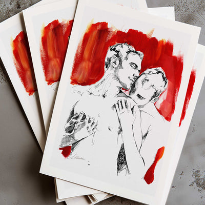 Whispers Against Your Skin – Art Print Artist Brenden Sanborn