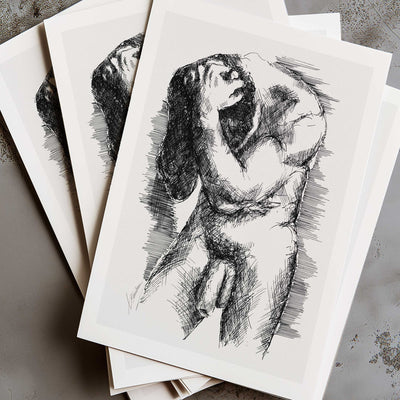Hands in the Quiet – Art Print Artist Brenden Sanborn