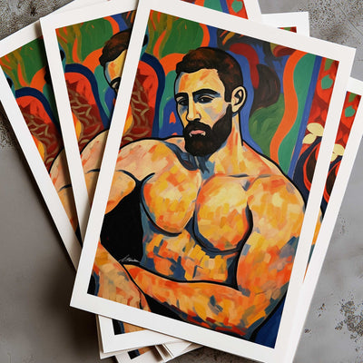 Lounge and Gaze – Art Print Artist Brenden Sanborn