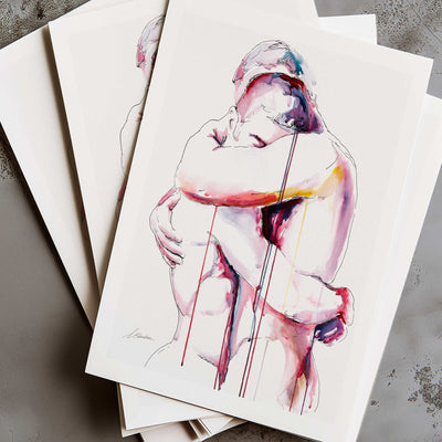 Never Let Me Go - Art Print Artist Brenden Sanborn