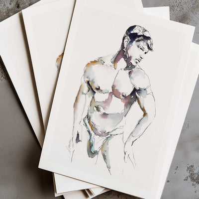 The Look That Holds You Still – Art Print Artist Brenden Sanborn