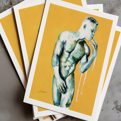 The Pause Before Desire – Art Print Artist Brenden Sanborn