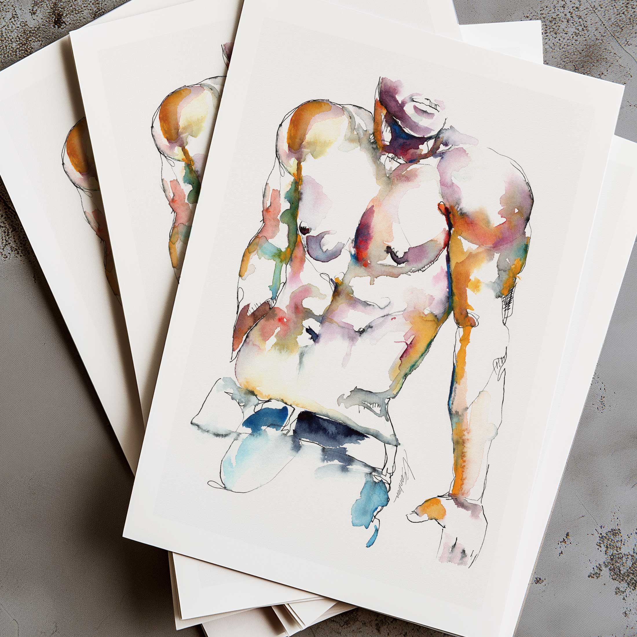 Undone – Art Print