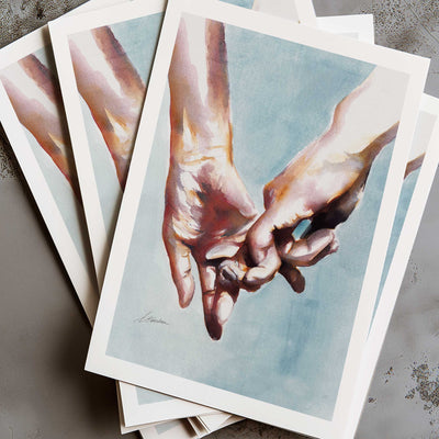 A Gentle Hold of Love – Art Print Artist Brenden Sanborn