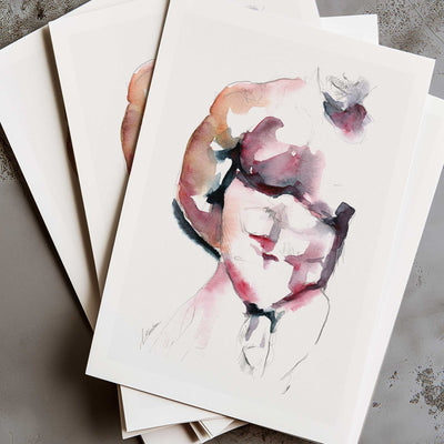 Man Posing in Mystery - Art Print Artist Brenden Sanborn