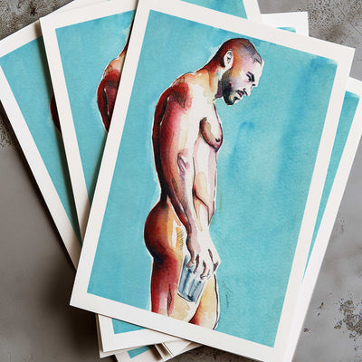 A Quiet Pour – Art Print Artist Brenden Sanborn