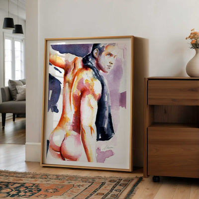 Glance Over the Shoulder – Art Print Artist Brenden Sanborn