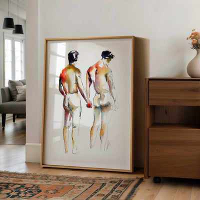 Hand in Hand Booty – Art Print Artist Brenden Sanborn