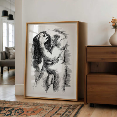 Hands in the Quiet – Art Print Artist Brenden Sanborn