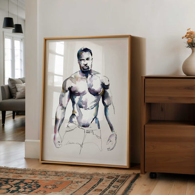 The Slow Unravel of Temptation – Art Print Artist Brenden Sanborn