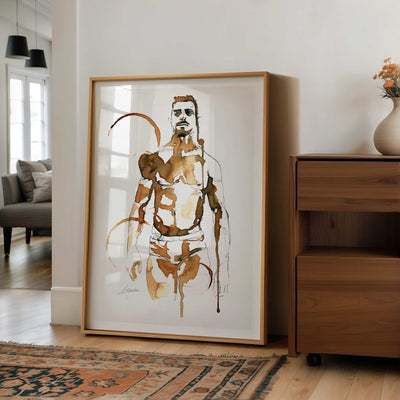 Coffee-Drenched Underwear – Art Print Artist Brenden Sanborn