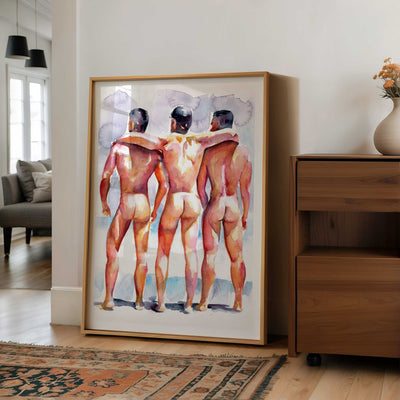 Beachside Brotherhood – Art Print Artist Brenden Sanborn