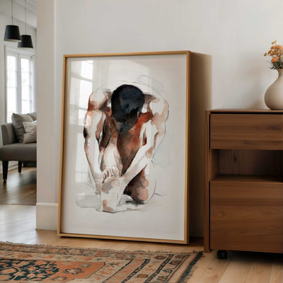 Folding Into Stillness – Art Print Artist Brenden Sanborn
