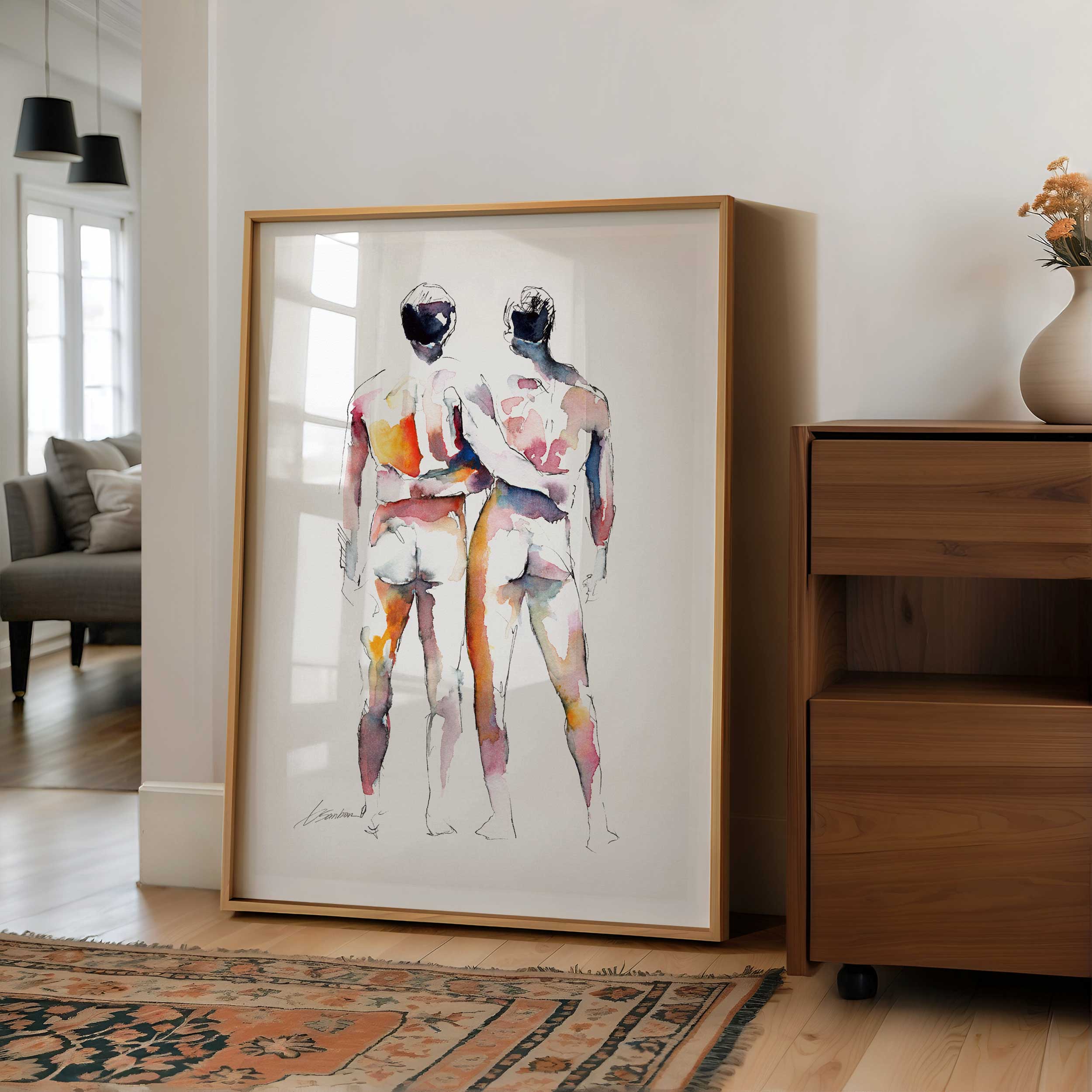 Tender in Love Booty – Art Print