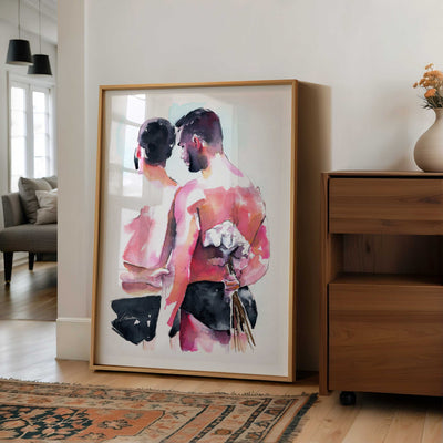 Waiting to Give His Love – Art Print Artist Brenden Sanborn