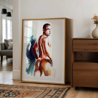 A Look That Lingers – Art Print Artist Brenden Sanborn