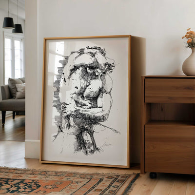 What I Hold In – Art Print Artist Brenden Sanborn