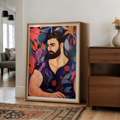Floral Thoughts and Strength – Art Print Artist Brenden Sanborn