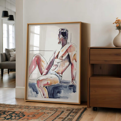 Sun-Kissed Lounging – Art Print Artist Brenden Sanborn