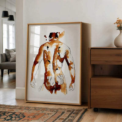 Handprints on Booty – Art Print Artist Brenden Sanborn