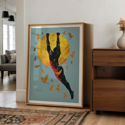 Golden Flight – Art Print Artist Brenden Sanborn
