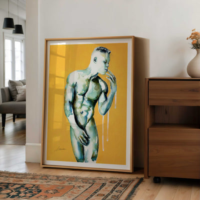 The Pause Before Desire – Art Print Artist Brenden Sanborn