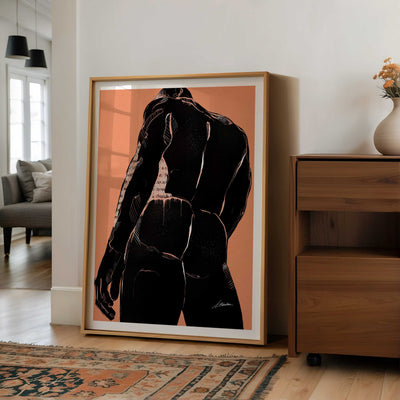 View From Behind and Below - Art Print Artist Brenden Sanborn