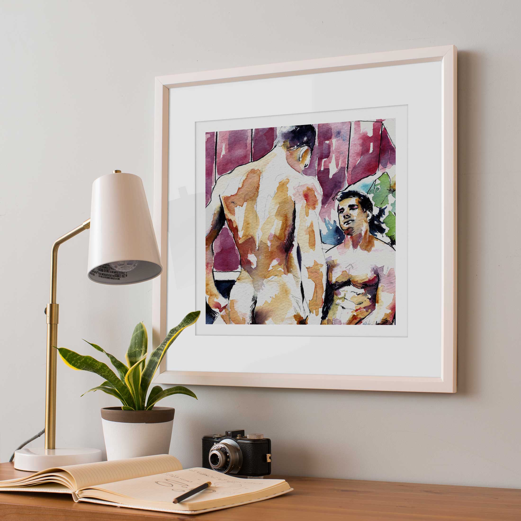 Gaze of Desire – Art Print