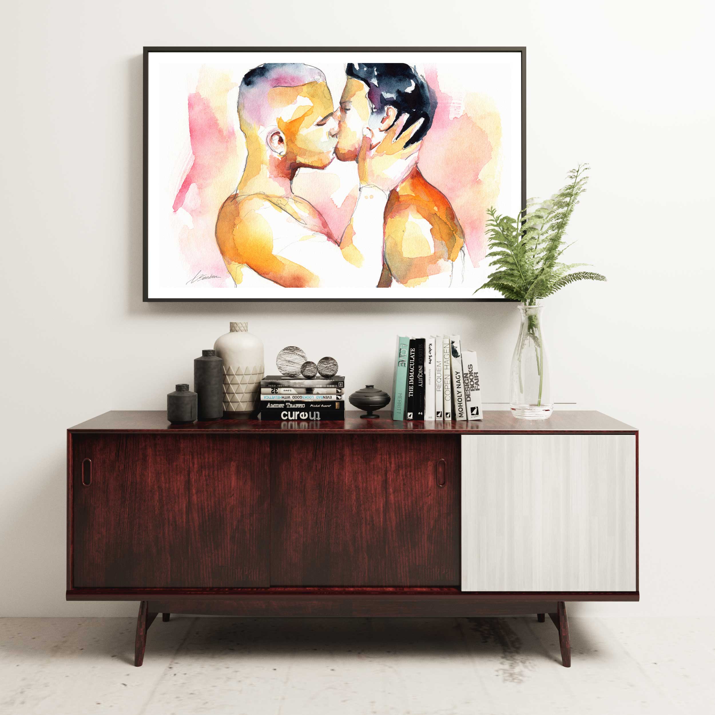 The Warmth Between Us – Art Print