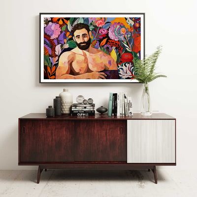 Bloom Around Him – Art Print Artist Brenden Sanborn