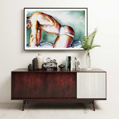 Mint Light and Briefs – Art Print Artist Brenden Sanborn