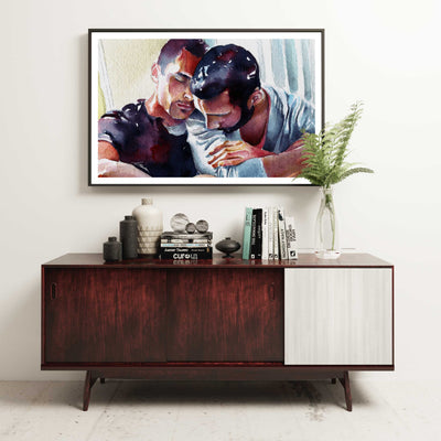 You Can't Rush Love - Art Print Artist Brenden Sanborn