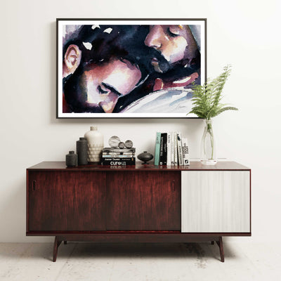 Dreaming in Your Arms – Art Print Artist Brenden Sanborn