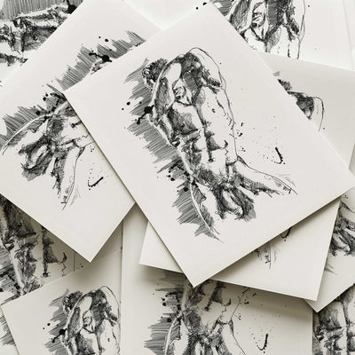 Shadow and Form in Motion – Art Print Artist Brenden Sanborn