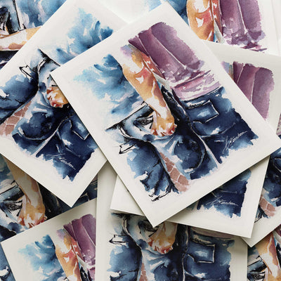 Love Found at the Festival - Art Print Artist Brenden Sanborn