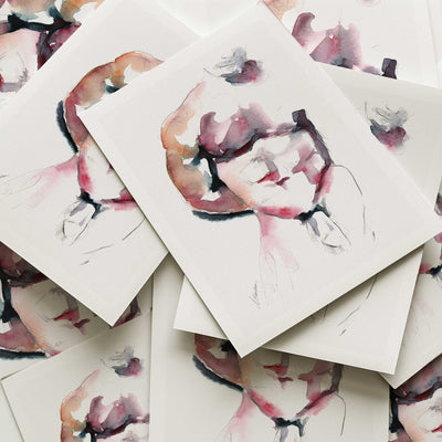 Man Posing in Mystery - Art Print Artist Brenden Sanborn