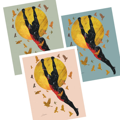 Golden Flight – Art Print Artist Brenden Sanborn