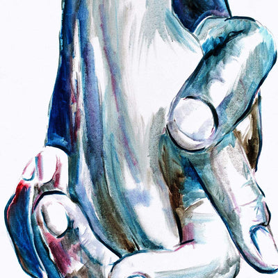Fingers Entwined in a Silent Promise – Art Print Artist Brenden Sanborn