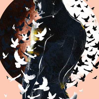 Whispers of the New Moon - Art Print Artist Brenden Sanborn